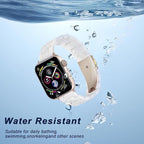 HOPO Compatible With Apple Watch Band 38mm 40mm 41mm 42mm 44mm 45mm 46mm 49mm,Resin Watch Strap Bracelet Wristband Fashion Lightweight Replacement For iWatch Bands Series 11 Ultra 10 9 8 7 6 5 4 3 2 1 SE for Women Men - Image 6