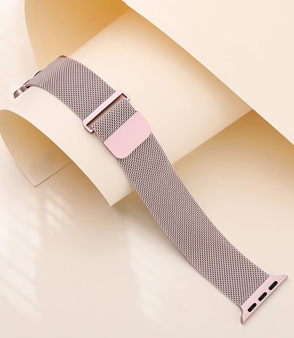 Magnetic Band Compatible for Apple Watch Bands Women Men 40mm 38mm 41mm 42mm 46mm 44mm 45mm 49mm, Stainless Steel Mesh Metal Sport Strap Wristband iWatch Series 11 10 9 8 7 6 5 4 3 2 1 SE Ultra - Image 8