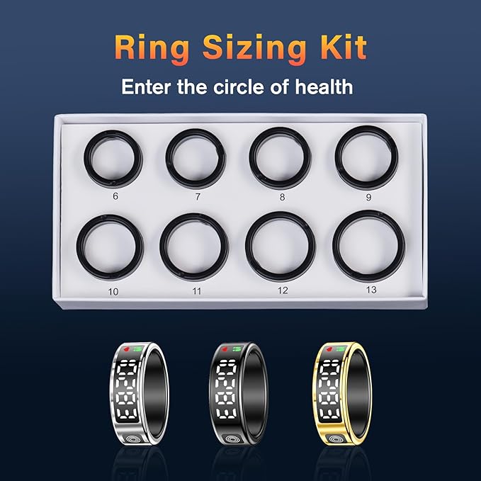Sizing Kit Ring - Ring Sizer First Before You Buy - Ring Sizer Measuring Tool for Women Men, Choose from 8 Sizes - Sizes 6 to 13, Find The Perfect Ring Size Ring Sizer - Image 2