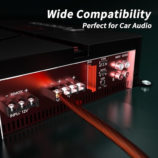 8 Gauge Wire 25FT Black Copper Clad Aluminum CCA Battery Cable, Primary Power/Ground Cable for Car Audio Speaker, RV Trailer, Amp, Inverter RV Truck, Marine, Solar Equipment, Translucent Jacket - Image 6
