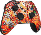 Custom Controllerzz Wireless Controller for Microsoft Xbox Series X/S & Xbox One - Custom Soft Touch Feel - Custom Series X/S Controller (X/S Solar Flare) - Image 2