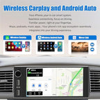 6" Single DIN Car Stereo, Apple CarPlay & Android Auto, IPS Touchscreen, Bluetooth Hands-Free, Mirror Link, HD Waterproof Backup Camera, FM/AM Radio, USB/Type-C, 10-Band EQ Multimedia Receiver - Image 2