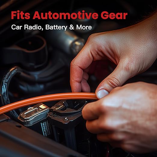 8 Gauge Wire 25ft Red Black CCA Automotive Battery Power Cable Low Voltage Primary Wire for Car Audio, Solar & Generator - Flexible PVC Jacket - Image 5