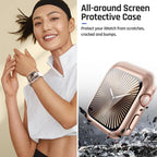 Goton Waterproof Case Compatible for Apple Watch Series 11/10 Screen Protector 46mm, Hard Bumper with Tempered Glass for iWatch 11 Cover 46 mm - Image 5