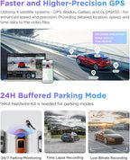 【Bundle: VIOFO A229 Pro 2CH + HK4 Hardwire Kit with 8pcs Fuse Tap】 VIOFO A229 Pro 4K HDR Dash Cam, Dual STARVIS 2 IMX678 IMX675, 4K+2K Front and Rear Car Camera, 2 Channel with HDR, 5GHz WiFi GPS - Image 6