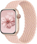 Braided Solo Loop for Apple Watch Band 40mm 42mm 41mm 38mm 44mm 46mm 45mm Ultra/3 2 49mm Men/Women,Stretchy Nylon Sport wristband Strap for iWatch Bands Series 11/10/9/8/7/6 5/4/3/SE 40 44 42 45 46 mm by DMVEIMAL