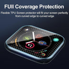 Smiling 6 Pack Screen Protector Compatible with Apple Watch Series 11 (2025)/Series 10 42mm and Easy Installation kit, Self-Healing Anti-Scratch TPU Screen Protector, Bubble Free, Touch Sensitive - Image 4