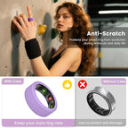 10 Pack Covers Compatible with Oura Ring Gen 4/4 Ceramic/Oura Ring 3 Cover, Ultra-Thin Anti-Scratch Silicone Ring Protector for RingConn Gen 2/Gen 2 Air/ULTRAHUMAN Ring AIR for Women Men - Image 4