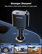 SUPERONE 4-in-1 Car Charger with Retractable Apple Cords, USB C Charger Car Adapter Compatible with iPhone 17/16/15/14/13/12/11 Pro Max Samsung Android Phones - Image 8