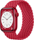 Zedoli Braided Solo Loop Bands Compatible with Apple Watch Band 38mm 40mm 41mm 42mm 44mm 45mm 46mm 49mm Women Men, Stretchy Nylon Sport Elastic Strap for iWatch Series 11 10 9 8 7 6 5 4 3 2 1 SE Ultra by HOME