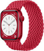 Zedoli Braided Solo Loop Bands Compatible with Apple Watch Band 38mm 40mm 41mm 42mm 44mm 45mm 46mm 49mm Women Men, Stretchy Nylon Sport Elastic Strap for iWatch Series 11 10 9 8 7 6 5 4 3 2 1 SE Ultra by HOME