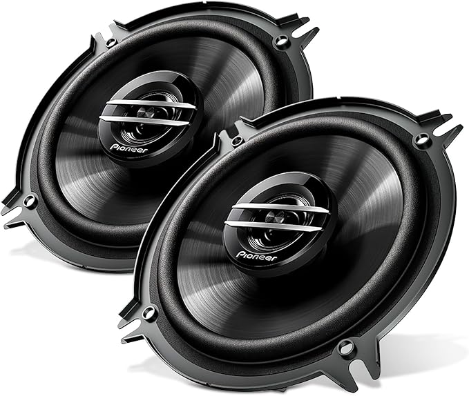 PIONEER G-Series TS-G1320S 5.25” 2-Way Speakers (Pair) – 250W Max, Crisp Highs + Clear Vocals,Great Stock Replacement, High-Efficiency Speaker Designed for OEM Power by Pioneer