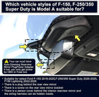 Mangoal Front 4K & Rear 1080P Dash Cam fit for Ford F150 2018-2026 F250/F350/F450 Super Duty 2020-2026 XLT Lariat King Ranch Raptor Limited Platinum (Model A), Free App & WiFi, GPS, 128GB Card - Image 4