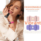 Maledan 6 Pack Bands Compatible for Apple Watch Band 38mm 40mm 41mm 42mm 44mm 45mm 46mm 49mm Women Men, Soft Silicone Sport Band Strap for iWatch Apple Watch Series 11 10 9 8 7 6 5 4 3 2 1 SE Ultra - Image 4