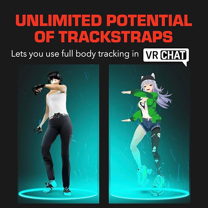 Rebuff Reality Trackstraps for Vive Tracker, VR Full Body Tracking Straps for HTC Vive Tracker 3.0, 2.0, Ultimate & Tundra, VRChat VR Full Body Tracking, Vive Ultimate Tracker Straps - Image 6