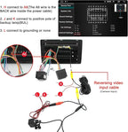 Car Rear View Camera Backup Reverse Camera HD 170° Wide Angle 12 LED Night Vision, for RV Trucks Trailer SUV - Image 8
