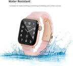 HOPO Compatible With Apple Watch Band 38mm 40mm 41mm 42mm 44mm 45mm 46mm 49mm,Resin Watch Strap Bracelet Wristband Fashion Lightweight Replacement For iWatch Bands Series 11 Ultra 10 9 8 7 6 5 4 3 2 1 SE for Women Men - Image 5