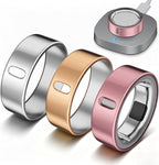 3 Pack Ring Cover Compatible with Oura Ring Gen 4/Oura Ring Gen 3 Horizon/Heritage-Size 6,Support Charging with Cover on,Anti-Scratch Ultra-Thin TPU Ring Protector for Men Women,Silver+Rosegold+Pink by Vigamen