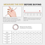 Smart Ring for Women Men, Health Tracker with Heart Rate/Blood Oxygen/Blood Pressure/Sleep Monitoring/Step Counting, IP68 Waterproof Fitness Ring - Image 2