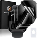 LK 4 Pack for Apple Watch Series 10 Screen Protector 46mm Privacy, HD Ultra-thin [Upgrade Anti-Spy] Soft TPU Film 46mm Apple Watch Screen Protector,Touch Sensitive Anti-Scratch by LK