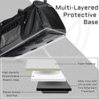 Xtreme Sight Line ~ AQUA Duffel Faraday Bag + XTECH Faraday Bag ~ Water-Proof Signal Blocking Duffel Bag for Large Electronics ~ Tracking/Hacking Defense ~ 1000D Nylon ~ Woodland Camo - Image 4