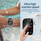 Waterproof Case for Apple Watch Series 10 Series 11 42mm Built-in Tempered Glass Screen Protector,[Slim Guard PC Bumper] [Touch Sensitive] Full Protective Face Cover Compatible iWatch Accessories - Image 6