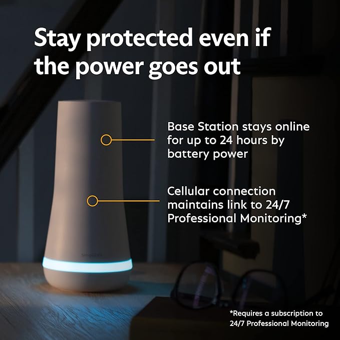 SimpliSafe 8 Piece Wireless Home Security System - Optional 24/7 Professional Monitoring - No Contract - Compatible with Alexa and Google Assistant , White - Image 12