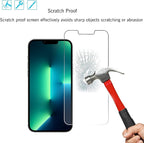 Ailun 2Pack Screen Protector for iPhone 13 Pro [6.1 inch] Display 2021 + 2 Pack Camera Lens Protector, Tempered Glass Film,[9H Hardness] - HD [Not for iPhone 13 Pro Max] - Image 5