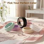 Silicone Ring Cover Compatible with Oura Ring Protector, Elastic Case for Oura Ring Gen 4/3 Working Out - Patent Protected (Black+Black, S for 678910) - Image 7