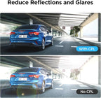 VIOFO CPL-500 Filter, Anti-Glare Circular Polarizing Lens ONLY for A329 Rear Camera, Not for A329S Series Eliminate Glare, Enhance Contrast, Protect Your Len - Image 3