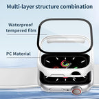 Waterproof Case for Apple Watch Series 10 Series 11 42mm Built-in Tempered Glass Screen Protector,[Slim Guard PC Bumper] [Touch Sensitive] Full Protective Face Cover Compatible iWatch Accessories - Image 7
