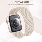 Zedoli Braided Solo Loop Bands Compatible with Apple Watch Band 38mm 40mm 41mm 42mm 44mm 45mm 46mm 49mm Women Men, Stretchy Nylon Sport Elastic Strap for iWatch Series 11 10 9 8 7 6 5 4 3 2 1 SE Ultra - Image 5