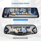 AUTO-VOX V5PRO 1080P 9.35'' OEM Rear View Mirror Camera, Full Laminated Ultrathin Touch Screen Mirror Dash Cam Front and Rear with No Glare, Super Night Vision Car Backup Camera Mirror - Image 5