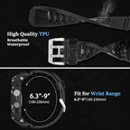 SUPLINK Rugged Case with Sport Bands Compatible with Apple Watch Series 10 46mm Band/Apple Watch Series 11 46mm Band for Men, Protective Bumper Cover for iWatch Bands Men (Silver) - Image 6