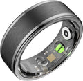 Smart Ring for Women Men,Fitness Ring with 24/7 Activity Tracking,Stress,Sleep Monitoring,No APP Subscription Fees,Compatible with iOS & Android, HarmonyOS Black, 13# by OsawallaWearSmartLiveBrig
