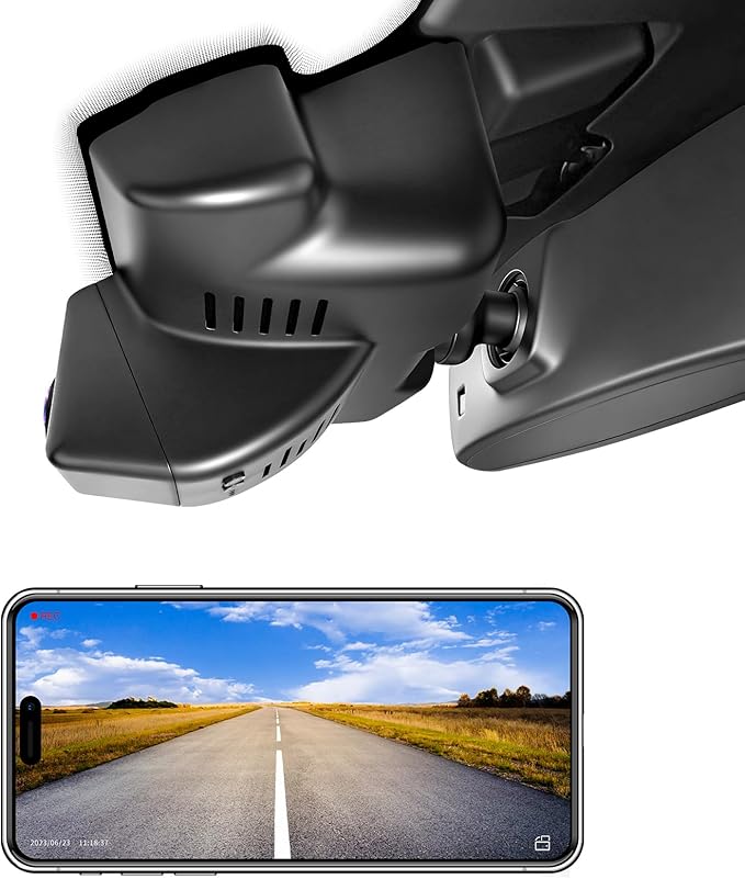 4K Dash Cam Custom fit for Subaru Impreza 2024 2025 2026(Model B), Base Limited Premium RS Sport and More, Integrated OEM Look, UHD 2160P Video, App & WiFi, 64GB Card by MANGOAL-OEMStyleAutomotiveElectronics