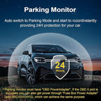 Mangoal Front 4K & Rear 1080P Dash Cam Custom fit for Chevy Suburban/Tahoe 2015 2016 2017 2018 2019 2020(Model C), Model C & Model D Have Same Models Years but Vehicle Sensor Cover are Different - Image 6