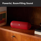 Beats Pill - Portable Bluetooth Speaker - Up to 24H Battery Life, Water Resistant, Bluetooth, Apple & Android Compatible, Seriously Loud Sound for Home, Outdoor and Travel – Statement Red - Image 2