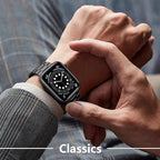 Lerobo Compatible with Apple Watch Band 44mm 42mm 40mm 38mm 41mm 45mm 46m 49mm, Solid Stainless Steel Metal Band with 2 Pack Protective Cover Case for iWtach Series 11 10 9 8 7 6 5 4 3 SE Ultra Men Women - Image 7