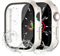 Waterproof Case for Apple Watch Series 10 Series 11 42mm Built-in Tempered Glass Screen Protector,[Slim Guard PC Bumper] [Touch Sensitive] Full Protective Face Cover Compatible iWatch Accessories by idudu