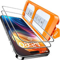 TOCOL for iPhone 15 Screen Protector [Military Grade Shatterproof] HD Tempered Glass for iPhone 15 Full Coverage Screen Protector, Anti-Fingerprint, Easy Installation, 2 Packs by TOCOL