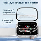 Waterproof Case for Apple Watch Series 3/2/1 42mm, Built-in Screen Protector with Tempered Glass [Touch Sensitive] Cover for iWatch S3/S2/S1 Accessories 42mm, Clear - Image 7