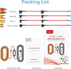 【Bundle: VIOFO A229 Pro 2CH + HK4 Hardwire Kit with 8pcs Fuse Tap】 VIOFO A229 Pro 4K HDR Dash Cam, Dual STARVIS 2 IMX678 IMX675, 4K+2K Front and Rear Car Camera, 2 Channel with HDR, 5GHz WiFi GPS - Image 8