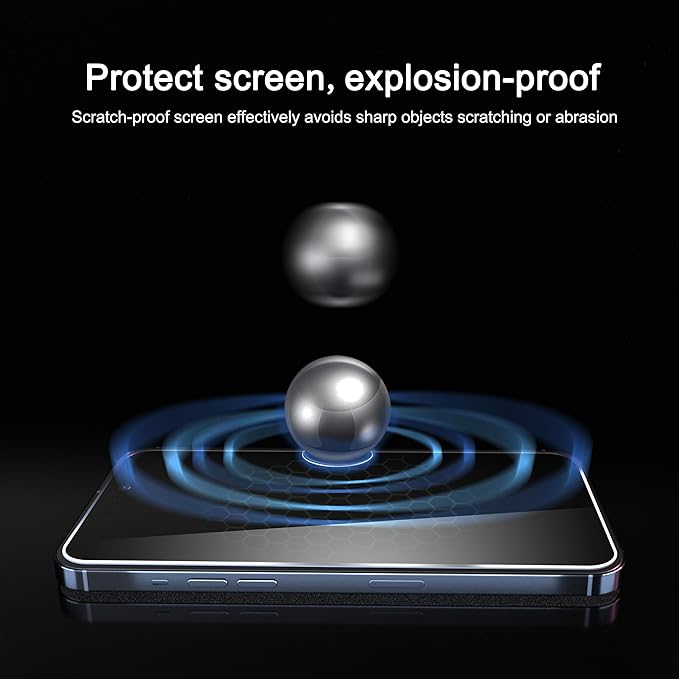 Ailun 3 Pack Screen Protector for iPhone 15 [6.1 inch] + 3 Pack Camera Lens Protector with Installation Frame,Case Friendly Tempered Glass Film,[9H Hardness] - HD - Image 6
