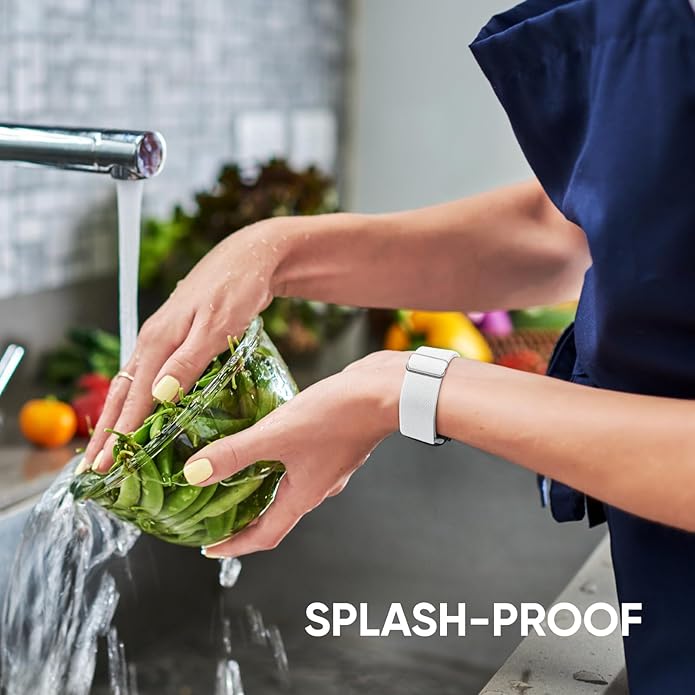 4 Pack Stretchy Solo Loop Compatible with Apple Watch Bands 38mm 40mm 41mm 42mm 44mm 45mm 46mm 49mm Women Men, Sport Nylon Elastic Straps Wristbands for iWatch Series 11 10 9 8 7 6 5 4 11 Ultra/SE 3 2 - Image 3