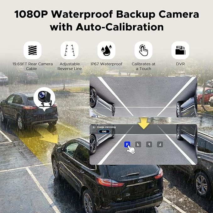 11" AI CarPlay Screen with Full Google-Play Access: Download Apps for Streaming, Gemini & More, 8-Core Processor, Built-in GPS, 1920x720 IPS 60FPS Screen, Android Auto, OTA, 1080P DVR Backup Camera - Image 6