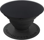PopSockets: Collapsible Grip & Stand for Phones and Tablets - Aluminum Black by PopSockets
