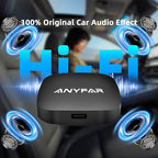 4-in-1 Wireless CarPlay Android Auto Adapter Magic AI Box Built-in Play Store Video Apps, Supports TF Card & USB Drive, USB/Type-C, Fits for Built-in Wired CarPlay Car - Image 5
