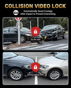 2.5K+1080P Dual Dash Cam Front and Inside, WiFi & GPS Dash Camera for Cars with 32G Card, IR Night Vision, 3" IPS Screen, Inside Car Camera for Taxi Driver, Support 256GB Max, App Control - Image 6
