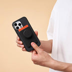 PopSockets Phone Wallet for MagSafe, Phone Card Holder with Grip, Black - Black - Image 4